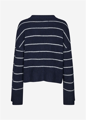 Ennaples ls knit 7278 Navy Blazer/Gardenia Envii 